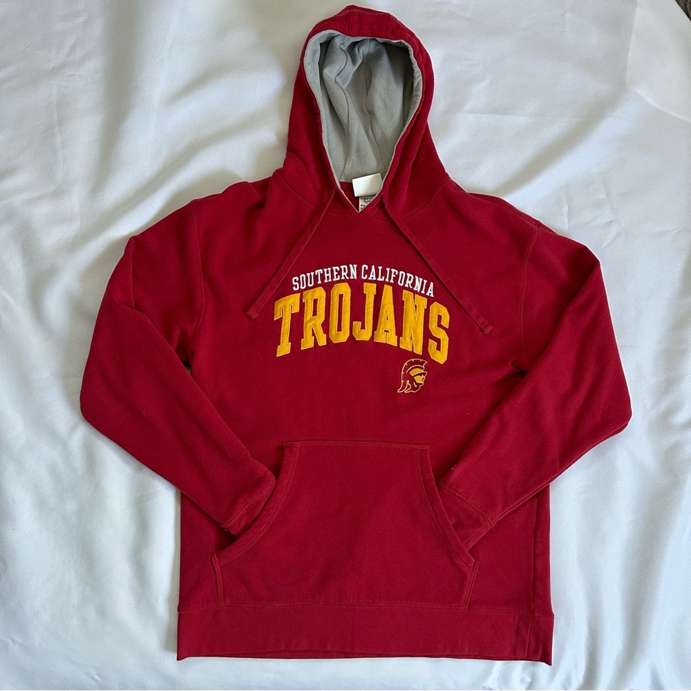 Red Southern California Trojans Hoodie